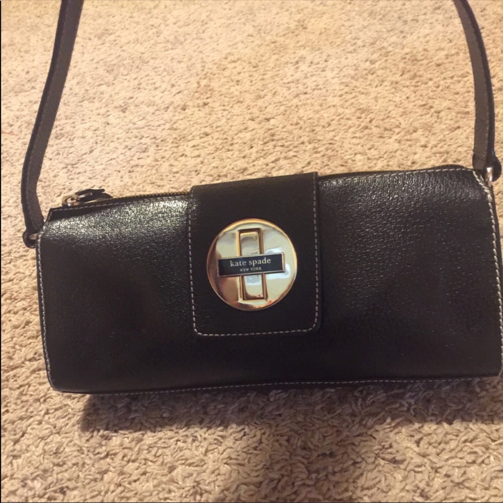 Kate spade authentic black handbag
